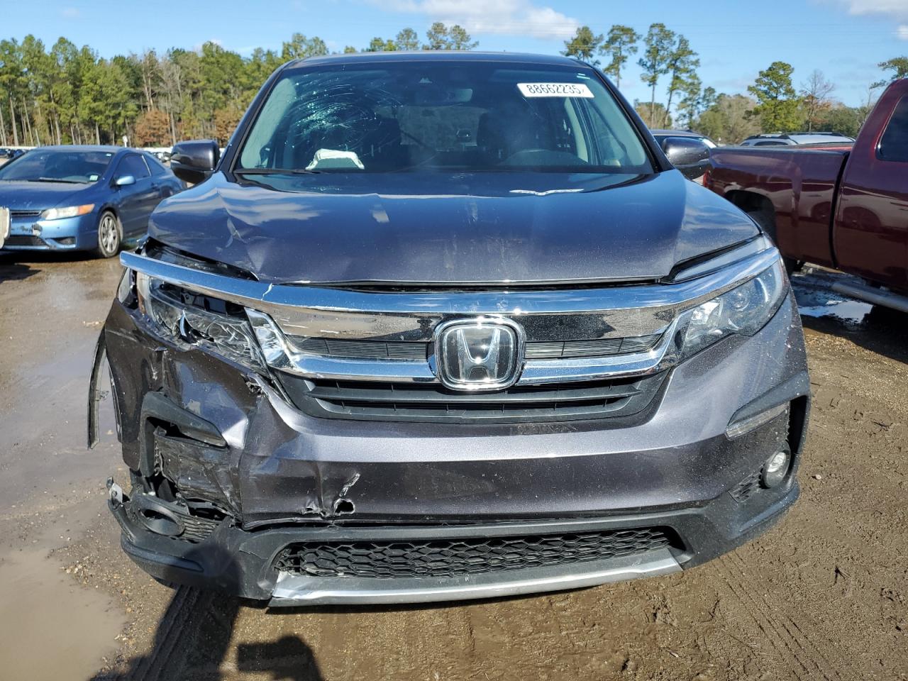 2022 HONDA PILOT EXL VIN:5FNYF5H58NB036350