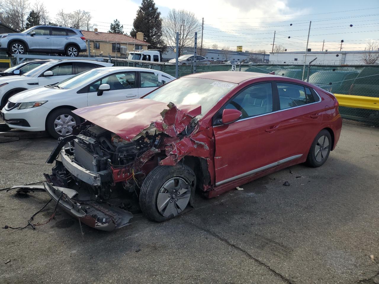 2022 HYUNDAI IONIQ SE VIN:KMHC75LC5NU281073