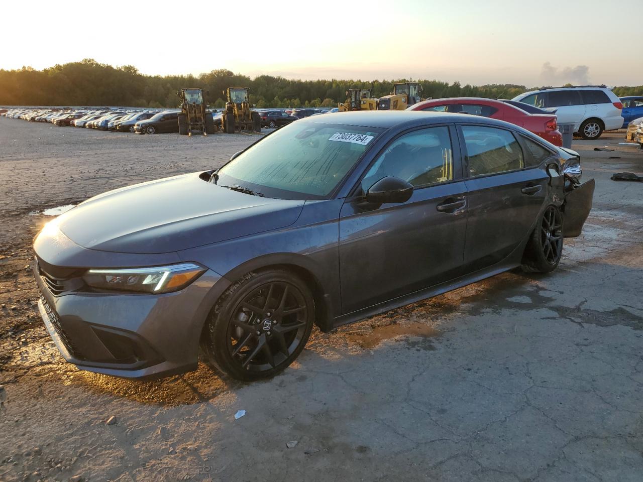 2022 HONDA CIVIC SPORT VIN:2HGFE2F57NH510263