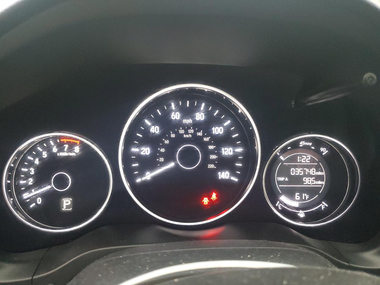 2022 HONDA HR-V LX VIN:3CZRU5H37NM708185