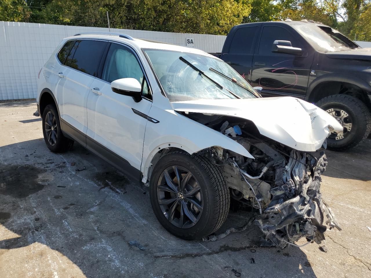 2022 VOLKSWAGEN TIGUAN SE VIN:3VV3B7AX5NM094619