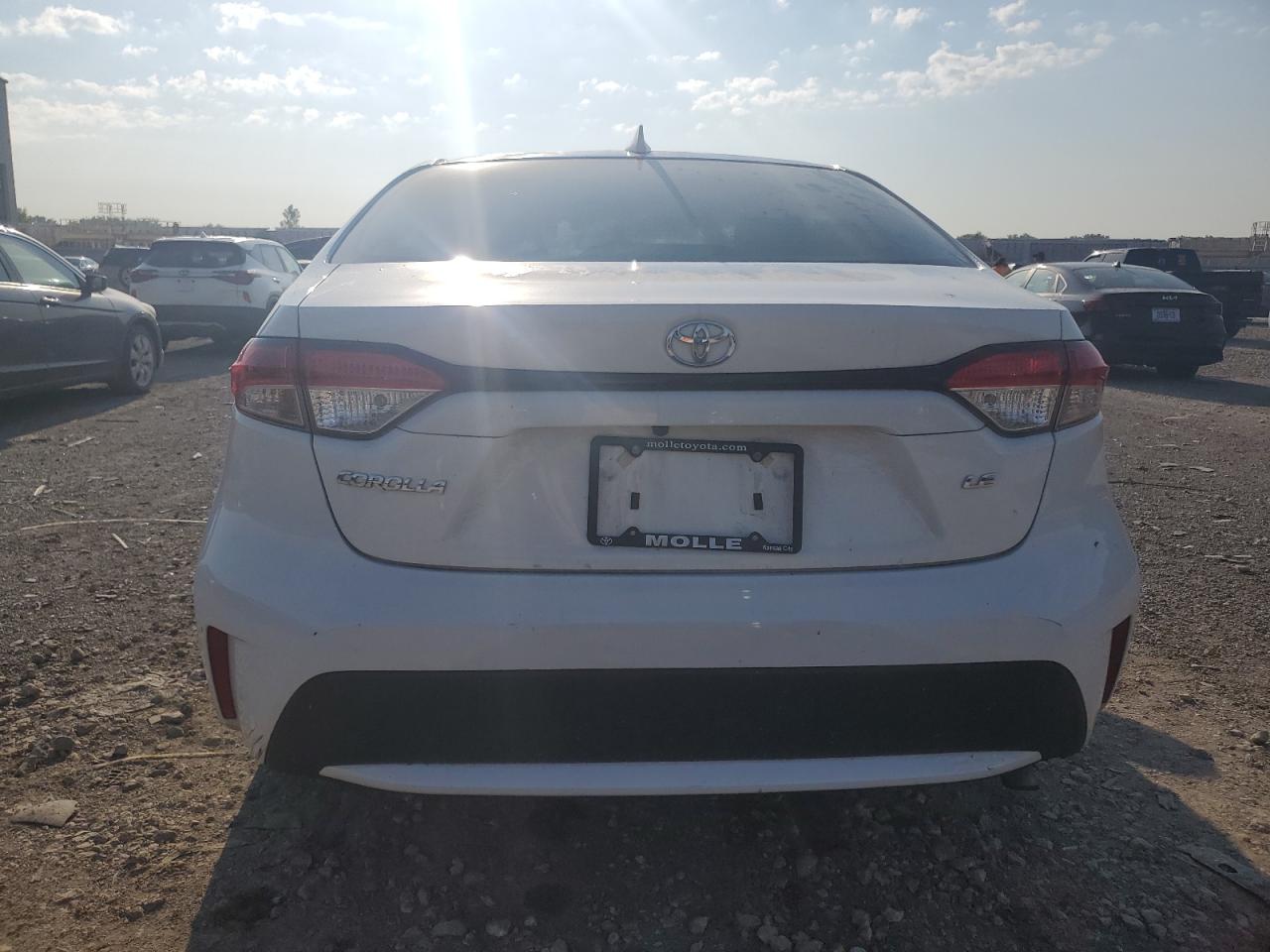 2022 TOYOTA COROLLA LE VIN:JTDEPMAE7N3019928