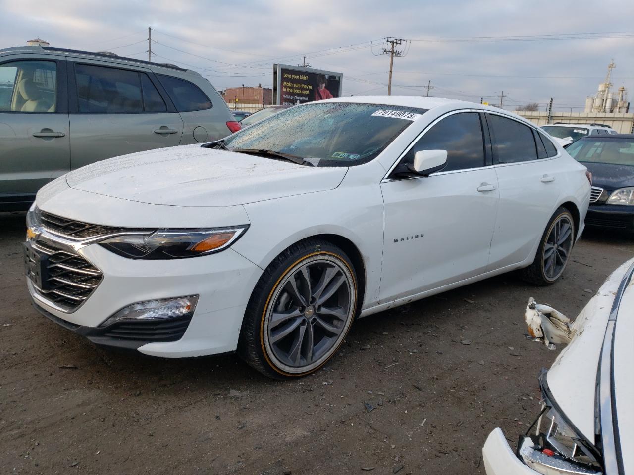 2022 CHEVROLET MALIBU LT VIN:1G1ZD5ST7NF135330