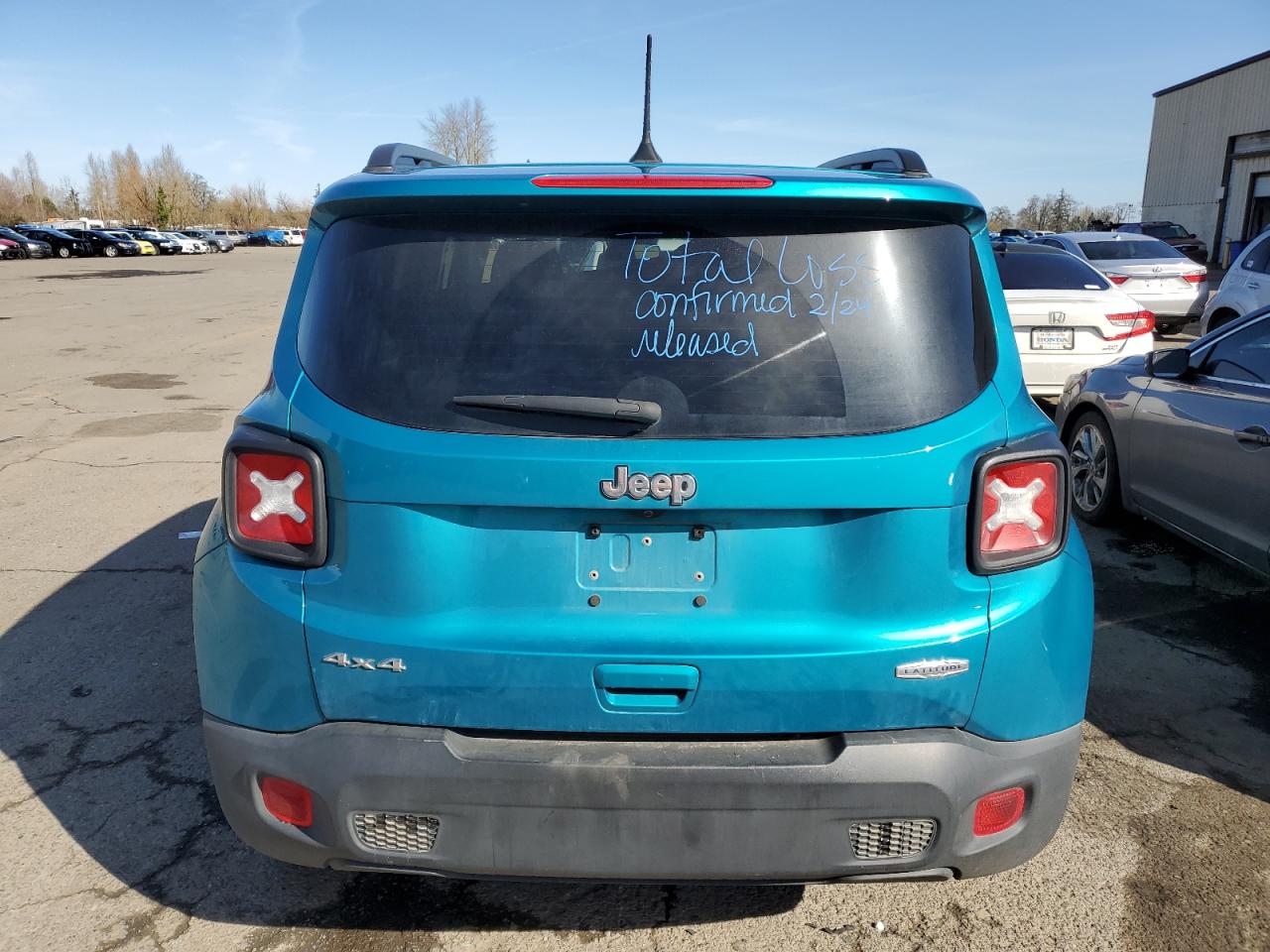 2022 JEEP RENEGADE LATITUDE VIN:ZACNJDB12NPN54414