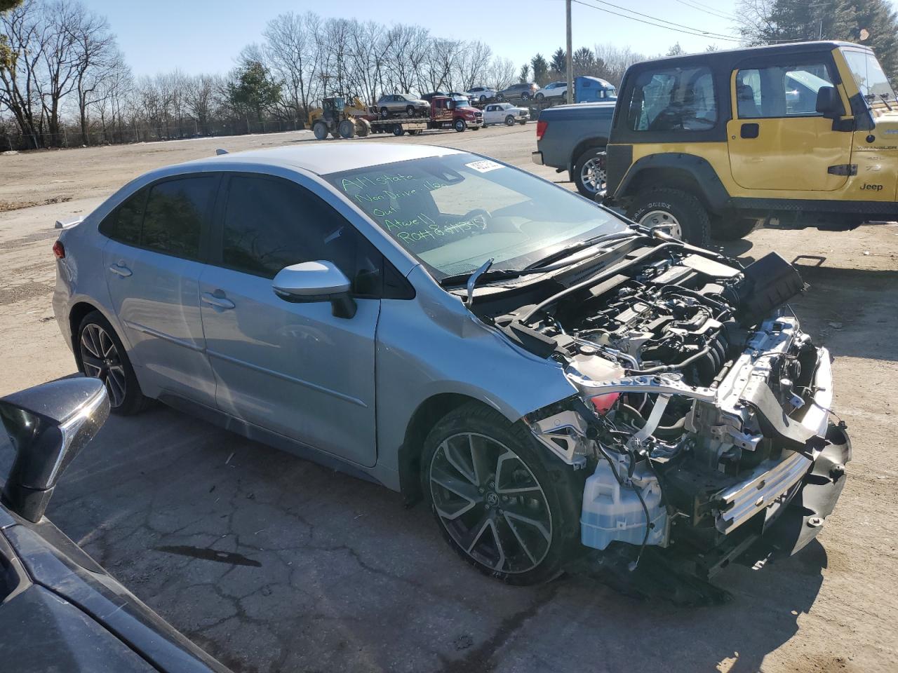 2022 TOYOTA COROLLA SE VIN:5YFS4MCE0NP127839