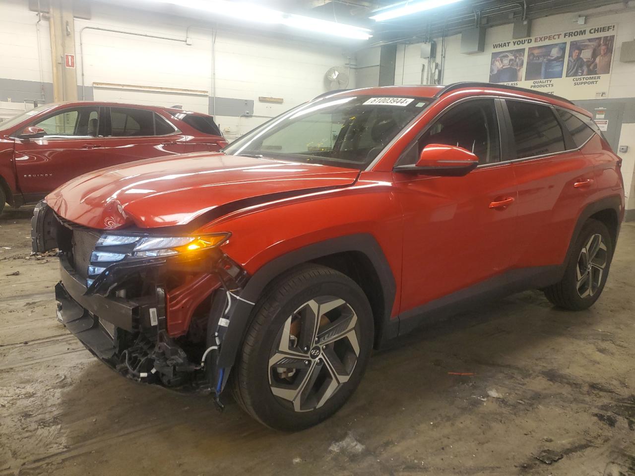 2022 HYUNDAI TUCSON SEL VIN:5NMJFCAE5NH093006