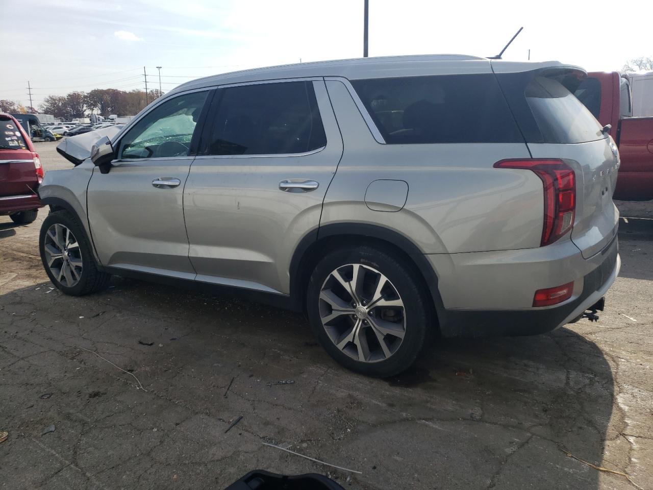 2022 HYUNDAI PALISADE SEL VIN:KM8R3DHE1NU375073