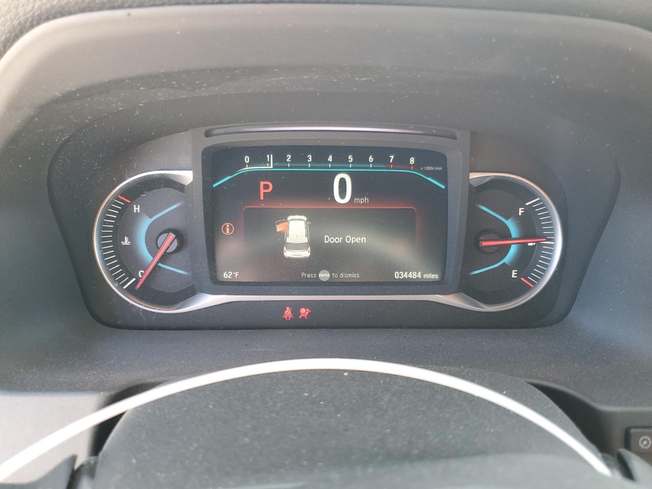 2022 HONDA PILOT TRAILSPORT VIN:5FNYF6H86NB080301