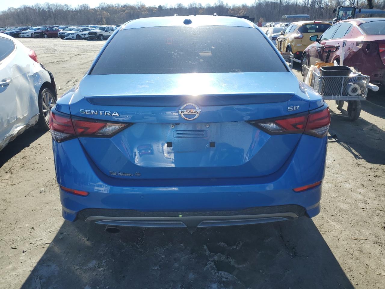 2022 NISSAN SENTRA SR VIN:3N1AB8DV6NY255934