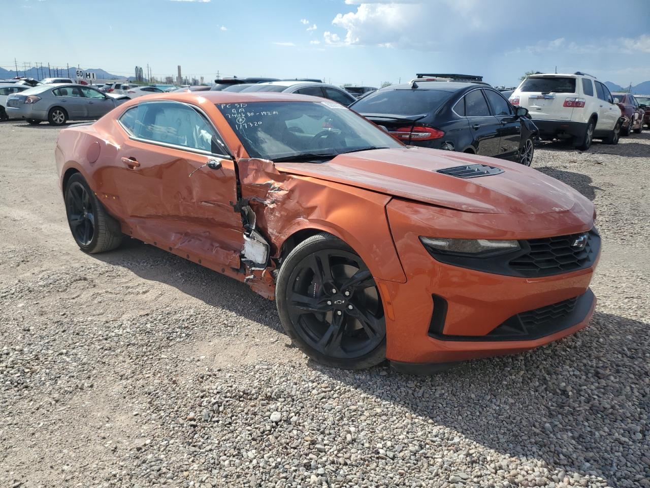 2022 CHEVROLET CAMARO LT1 VIN:1G1FF1R71N0109243