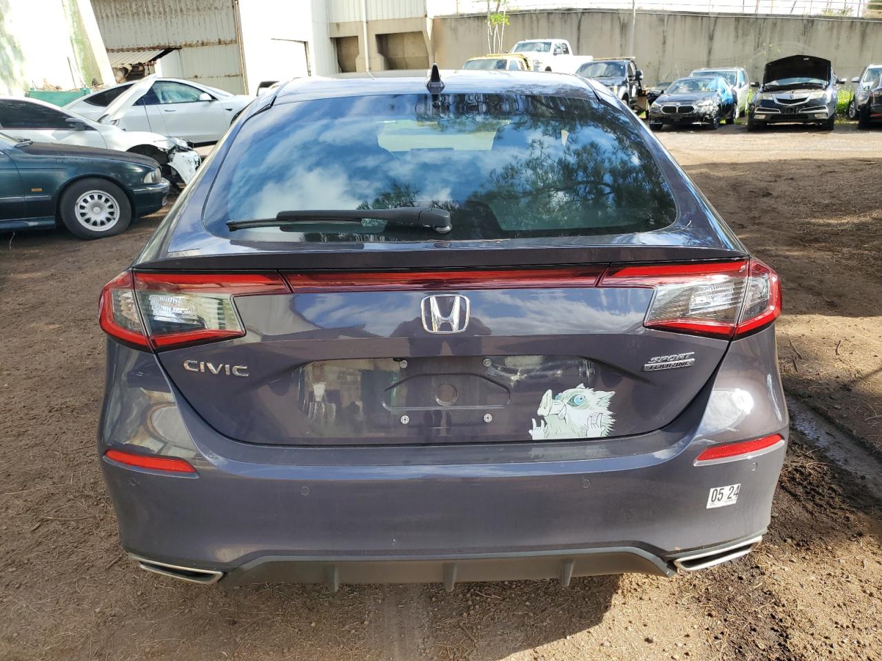 2022 HONDA CIVIC SPORT TOURING VIN:4KDC4B1UX6J804075