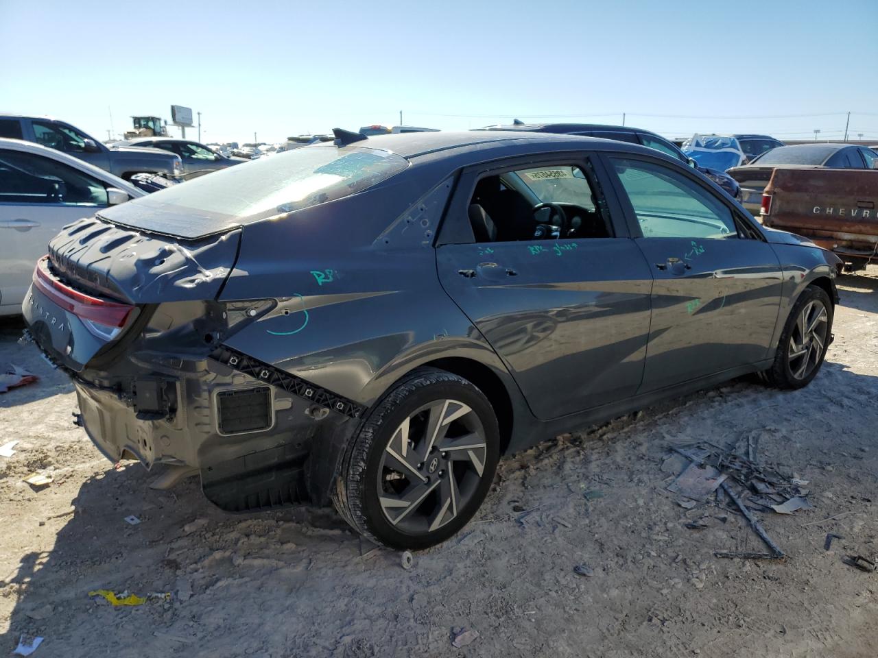 2024 HYUNDAI ELANTRA SEL VIN:KMHLS4DG2RU719578