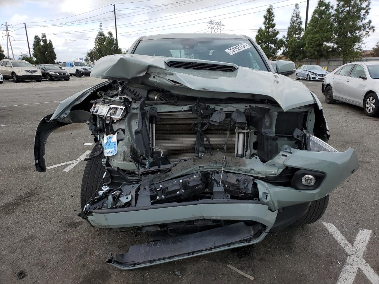 2022 TOYOTA TACOMA DOUBLE CAB VIN:3TMDZ5BN1NM127244