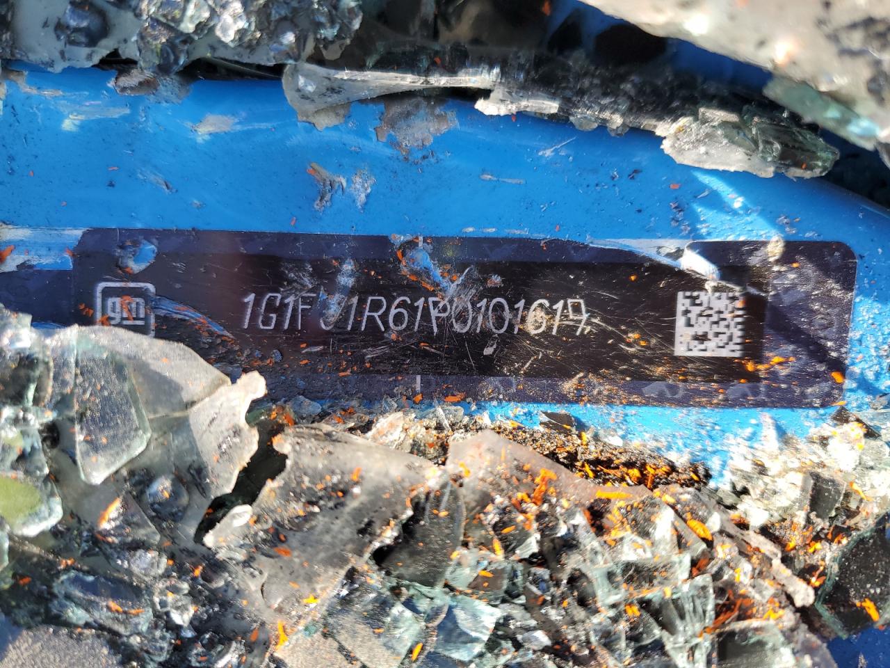 2023 CHEVROLET CAMARO ZL1 VIN:1G1FJ1R61P0101619