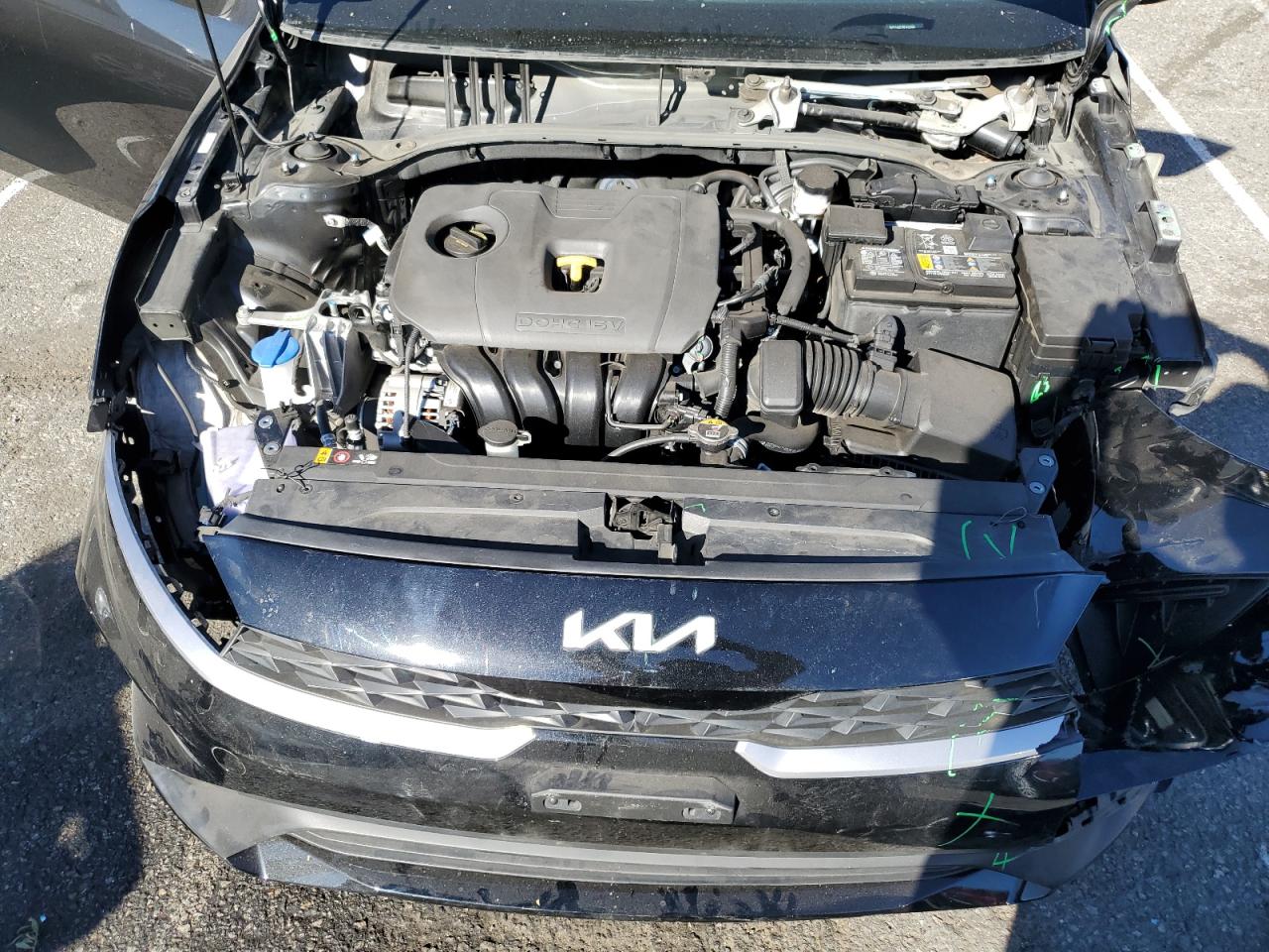 2022 KIA FORTE FE VIN:3KPF24AD7NE435464