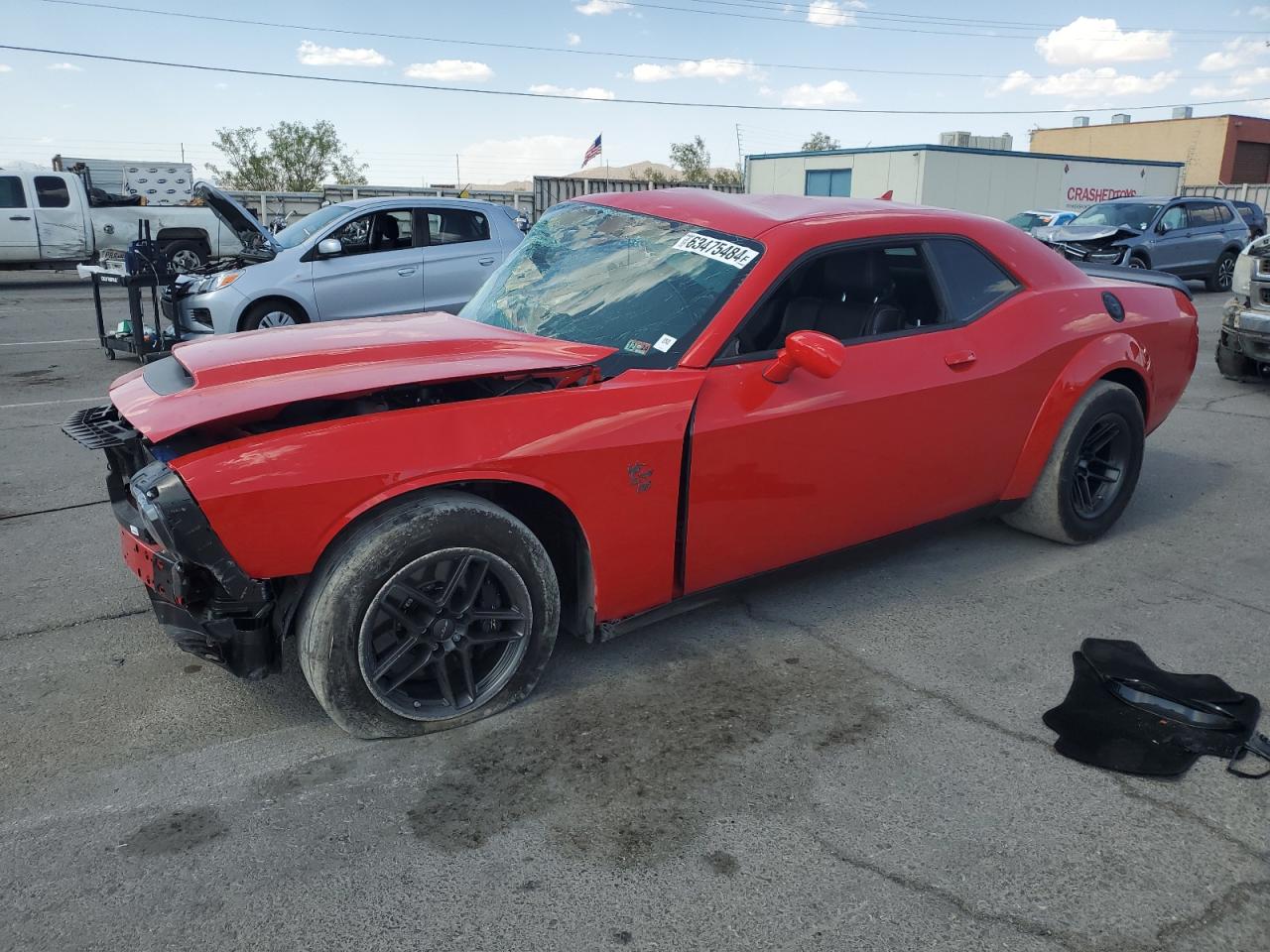 2023 DODGE CHALLENGER SRT HELLCAT REDEYE VIN:2C3CDZL94PH102234