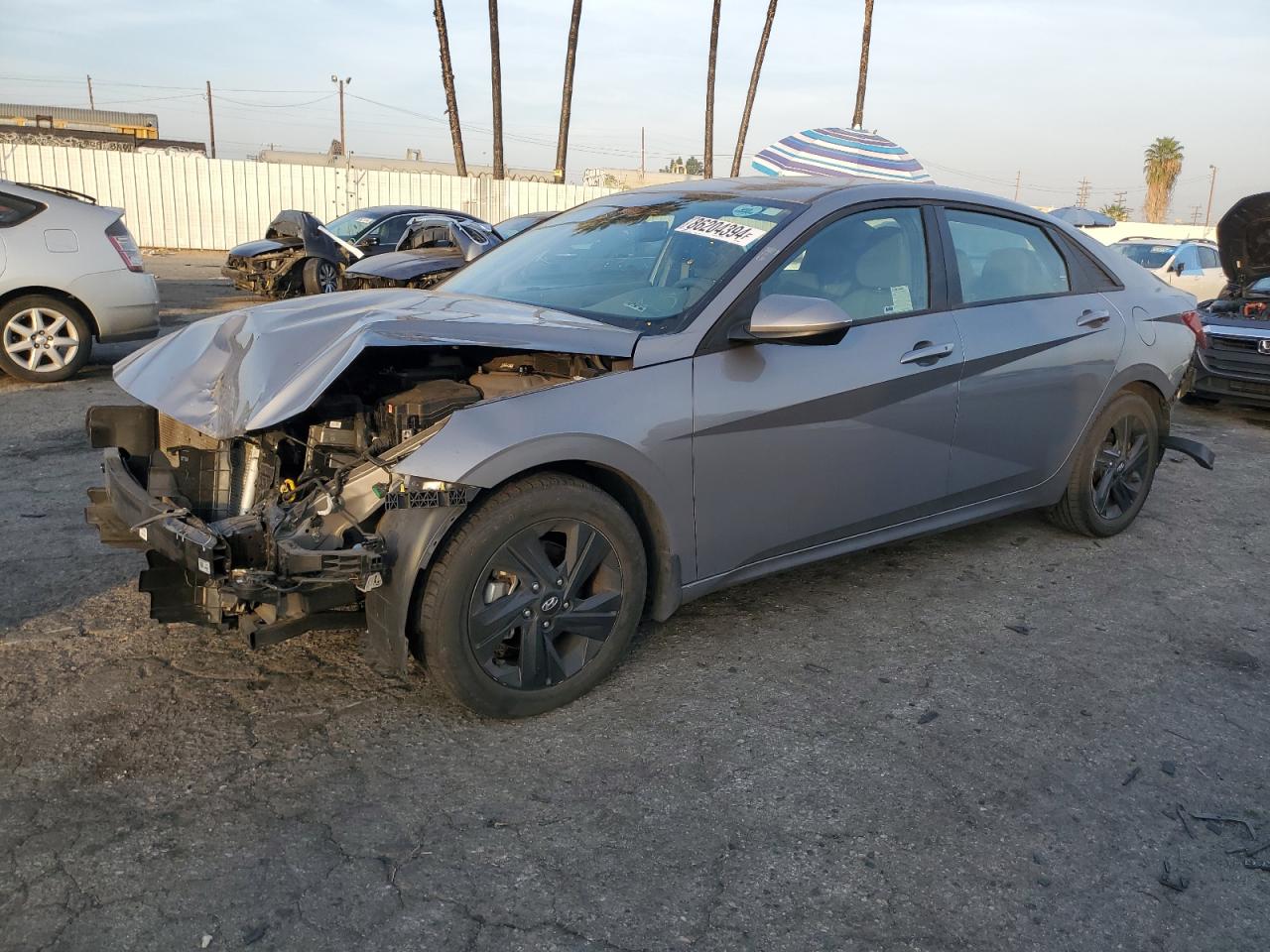 2023 HYUNDAI ELANTRA SEL VIN:KMHLM4AG1PU390822