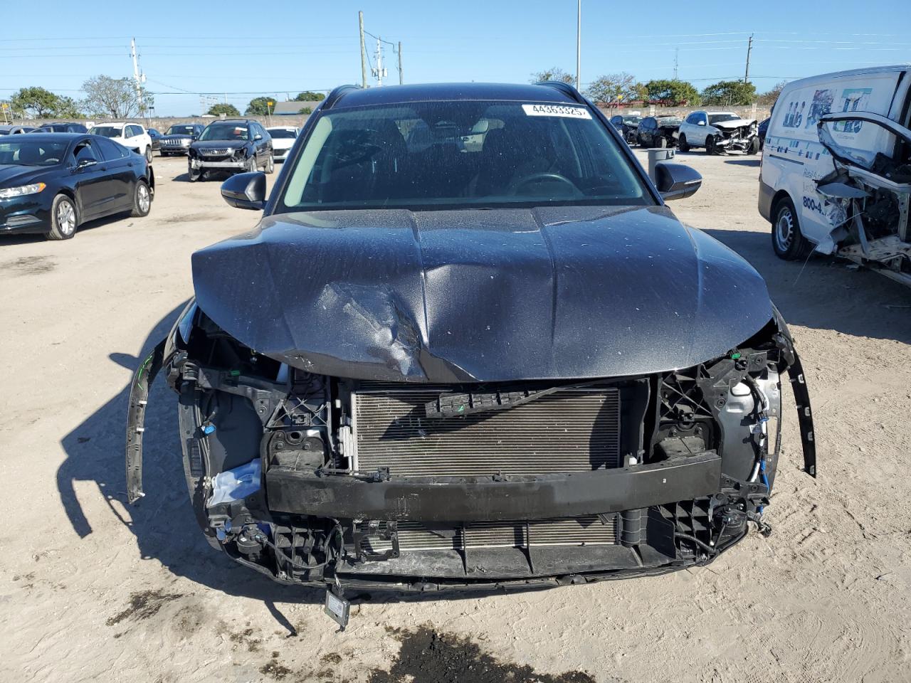 2022 HYUNDAI TUCSON SEL VIN:5NMJB3AE3NH148533