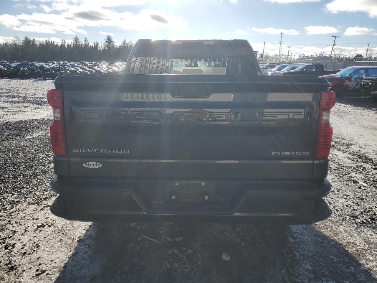 2022 CHEVROLET SILVERADO K1500 CUSTOM VIN:3GCPDBEK8NG657446