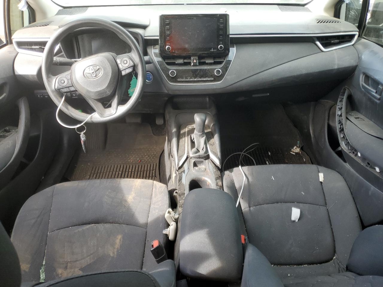 2022 TOYOTA COROLLA LE VIN:JTDEAMDE1NJ053985