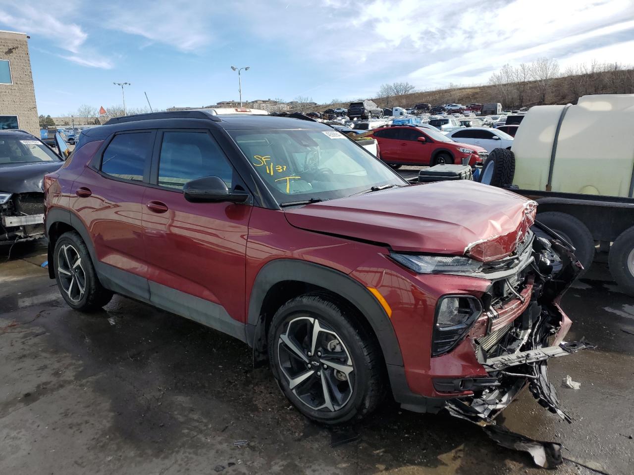 2023 CHEVROLET TRAILBLAZER RS VIN:KL79MUSL4PB046159