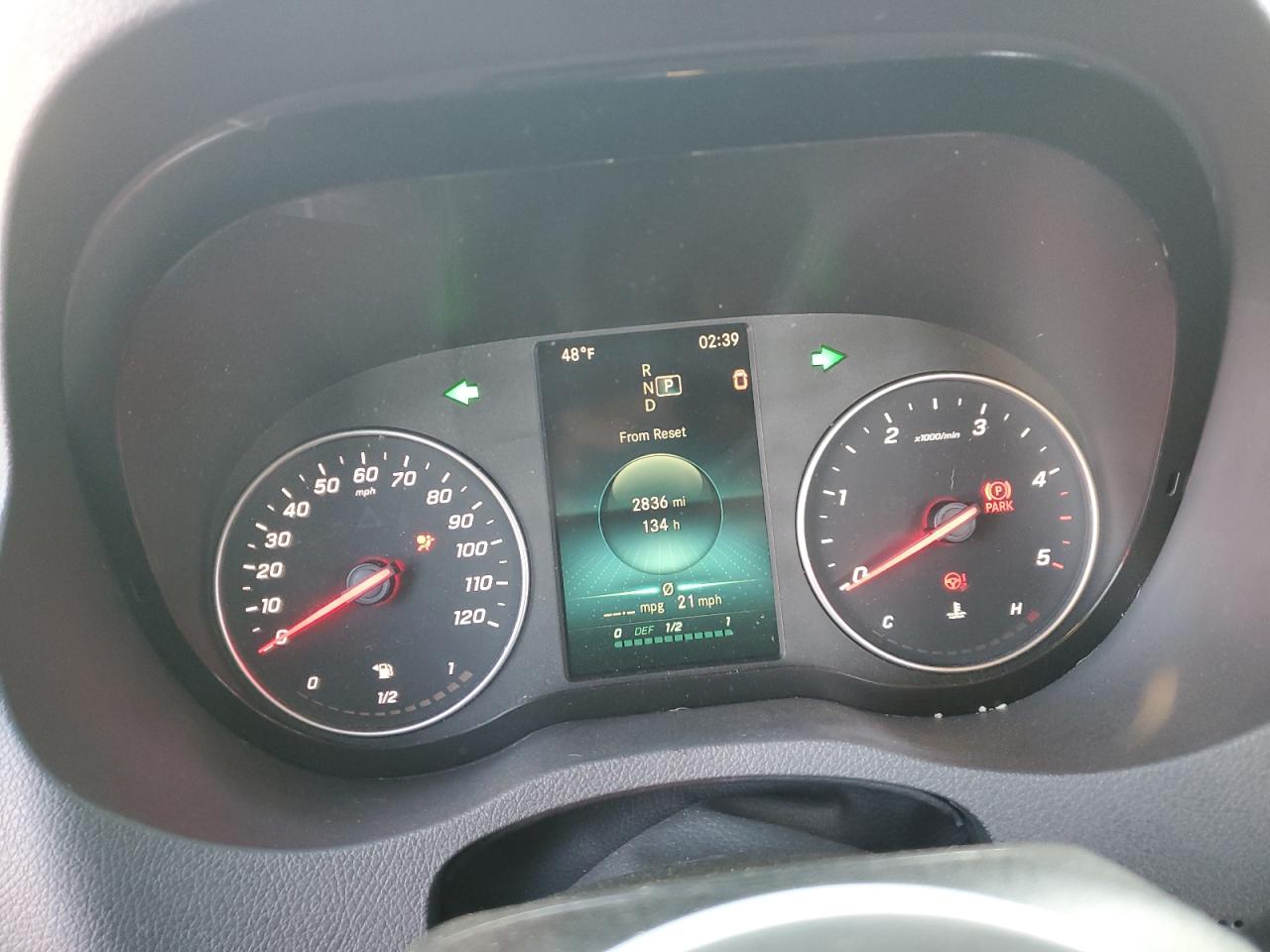 2023 MERCEDES-BENZ SPRINTER 2500 VIN:W1Y4NBHY9PT139900