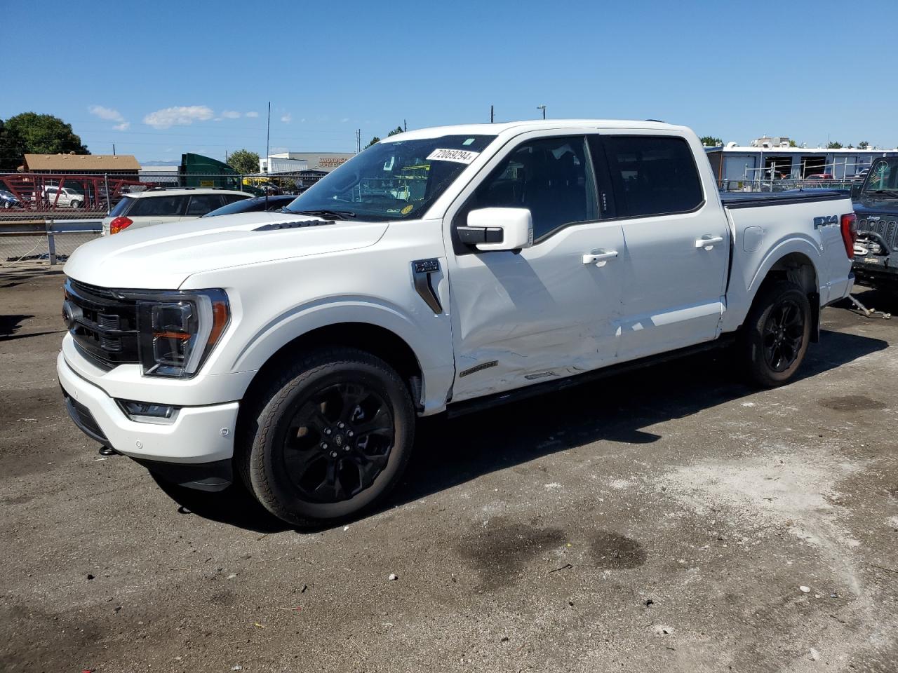 2022 FORD F150 SUPERCREW VIN:1FTFW1ED2NFB80614