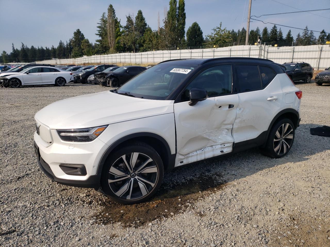 2022 VOLVO XC40 P8 RECHARGE PLUS VIN:YV4ED3UR1N2776005