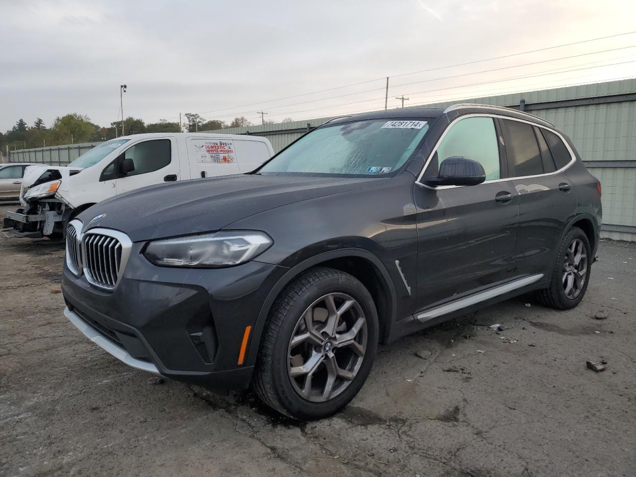 2022 BMW X3 XDRIVE30I VIN:WBX57DP05NN172715