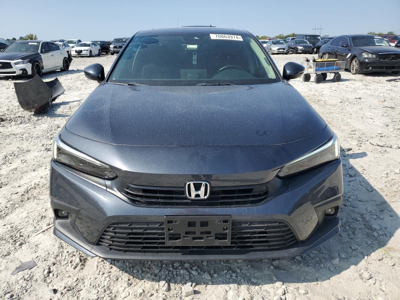 2022 HONDA CIVIC TOURING VIN:2HGFE1F91NH316664