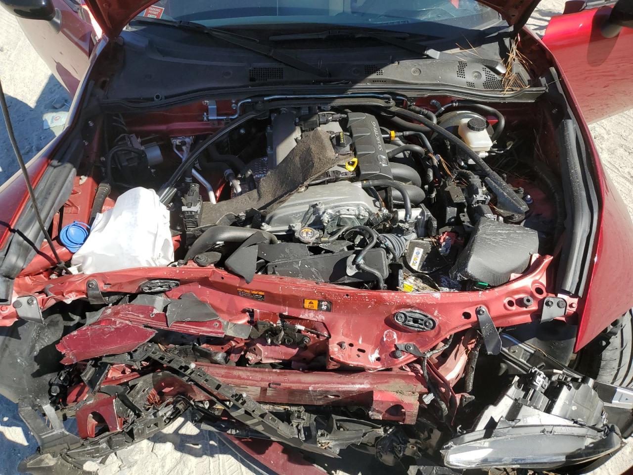 2022 MAZDA MX-5 MIATA CLUB VIN:JM1NDAC70N0504256