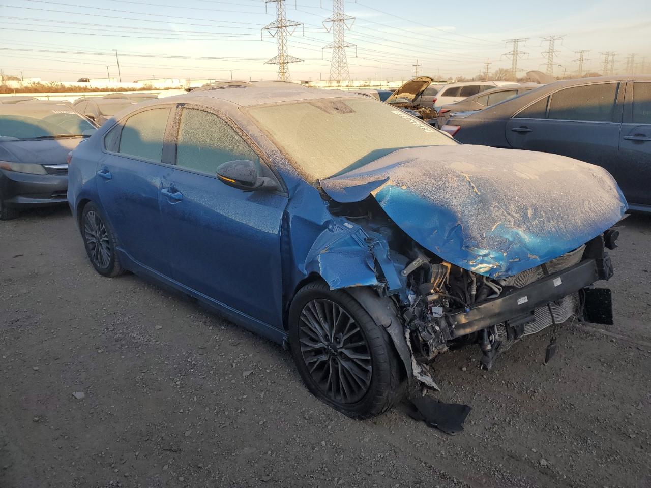 2022 KIA FORTE GT LINE VIN:3KPF54AD2NE429191