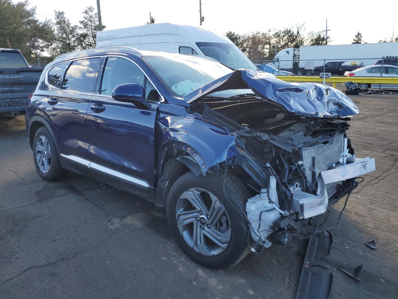 2022 HYUNDAI SANTA FE SEL VIN:5NMS2DAJ4NH425830