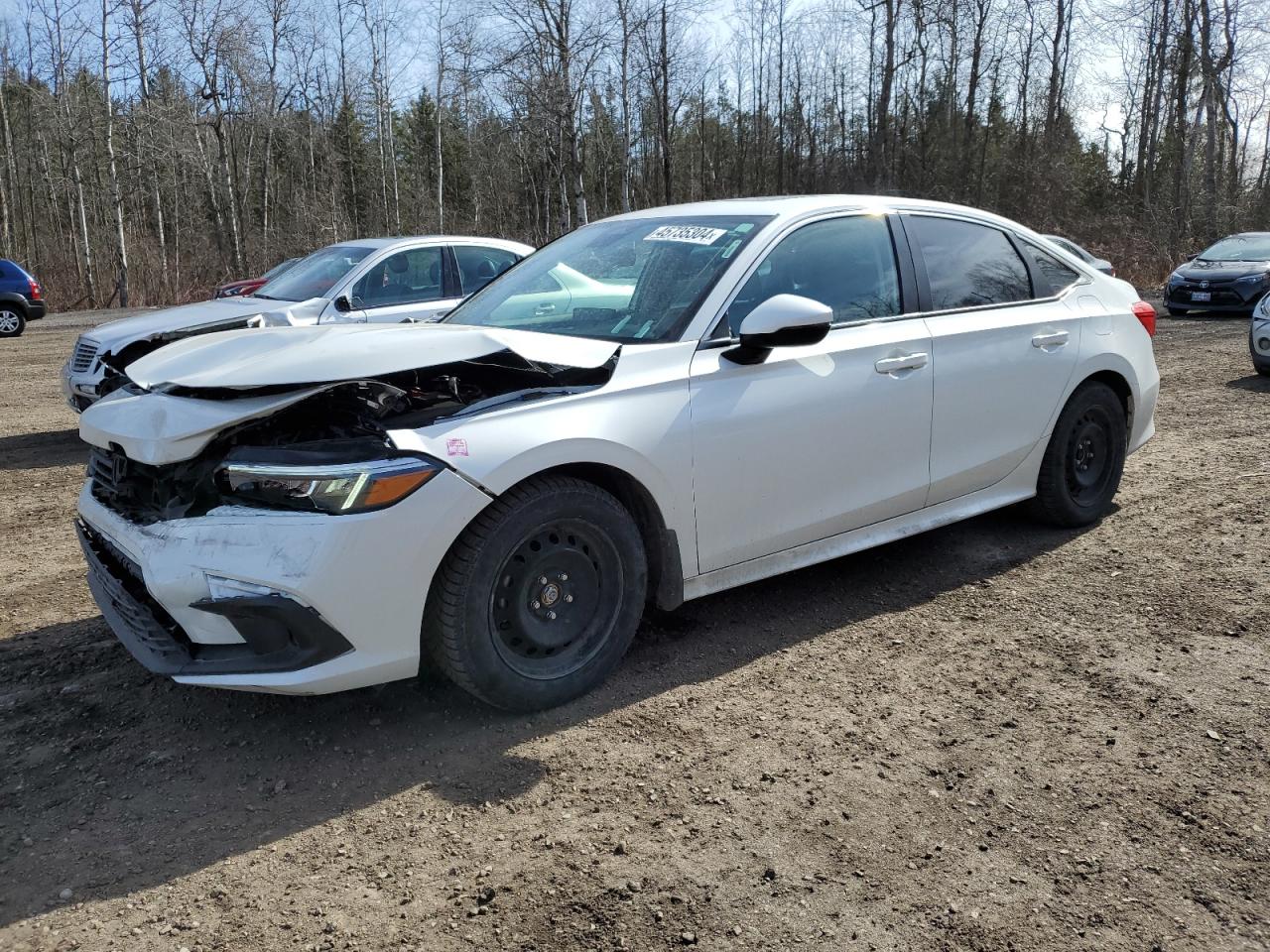 2022 HONDA CIVIC EX VIN:2HGFE2F31NH116272