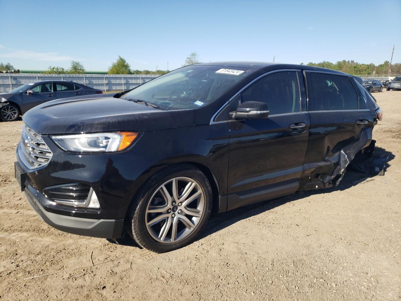 2022 FORD EDGE TITANIUM VIN:2FMPK4K97NBA21425