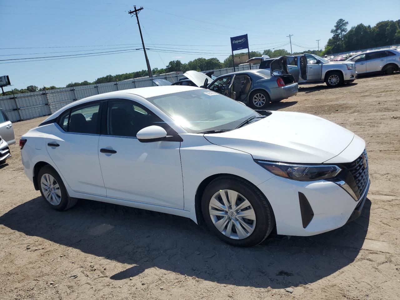 2024 NISSAN SENTRA S VIN:3N1AB8BVXRY207572