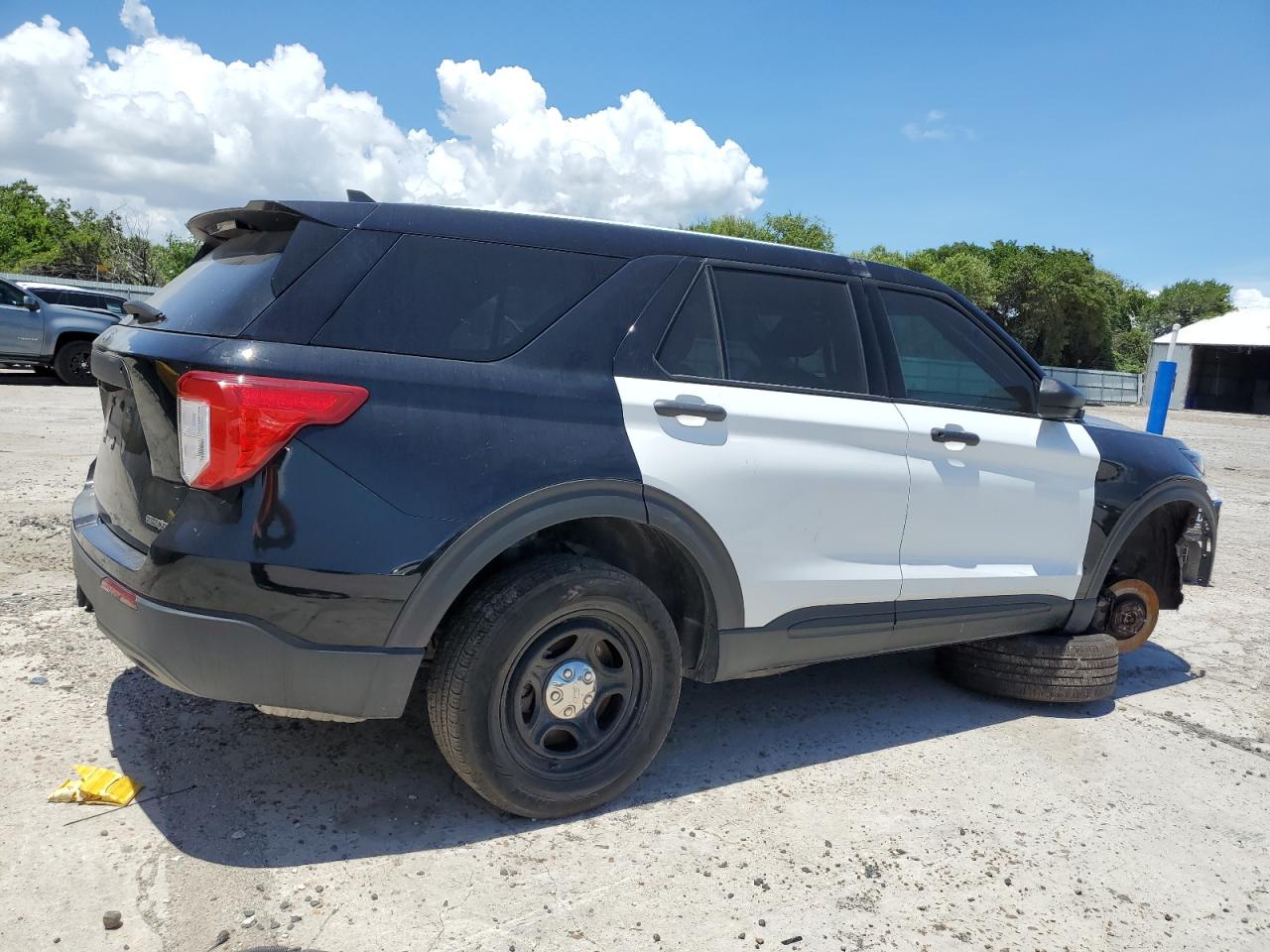 2022 FORD EXPLORER POLICE INTERCEPTOR VIN:1FM5K8AB8NGA47995