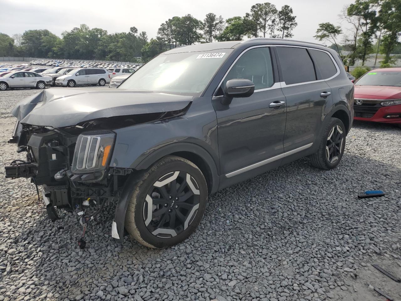 2023 KIA TELLURIDE S VIN:5XYP64GC8PG409050