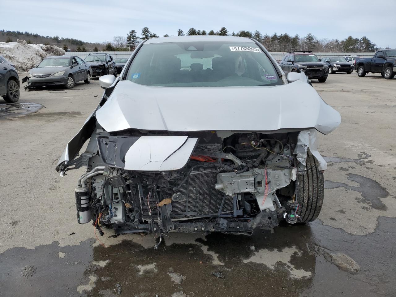 2022 NISSAN LEAF SV VIN:1N4AZ1CV1NC557535
