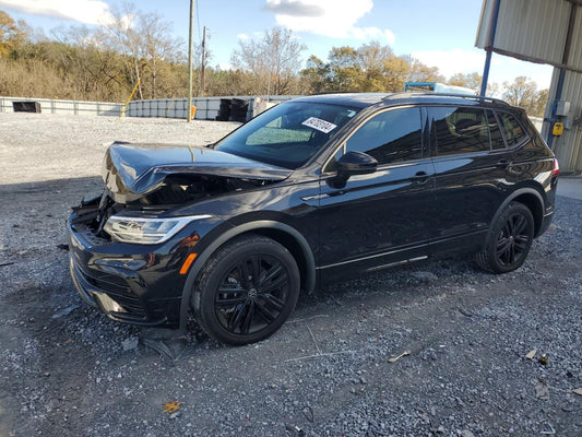 2022 VOLKSWAGEN TIGUAN SE R-LINE BLACK VIN:3VVCB7AX7NM051867
