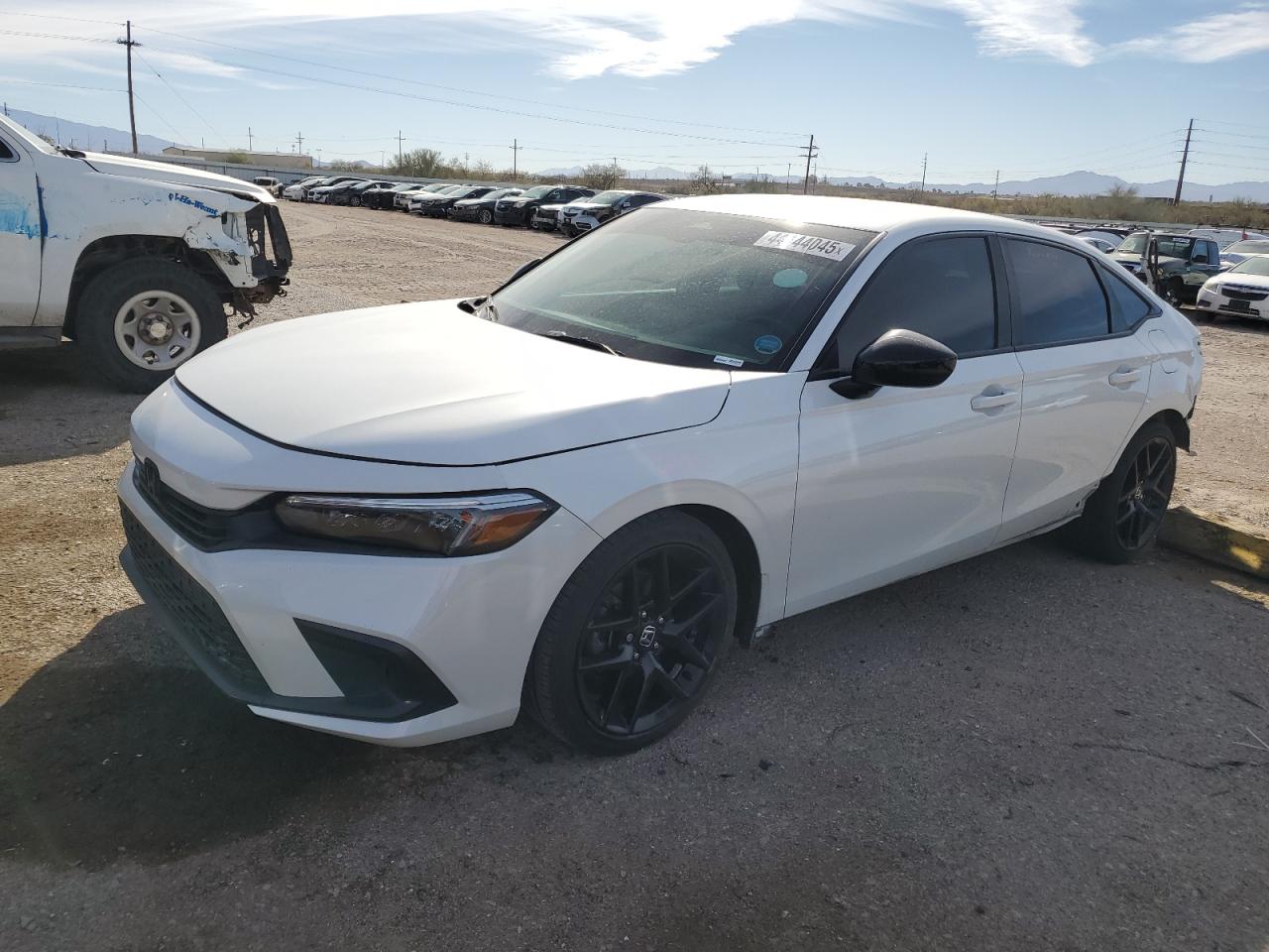 2022 HONDA CIVIC SPORT VIN:2HGFE2F52NH512356