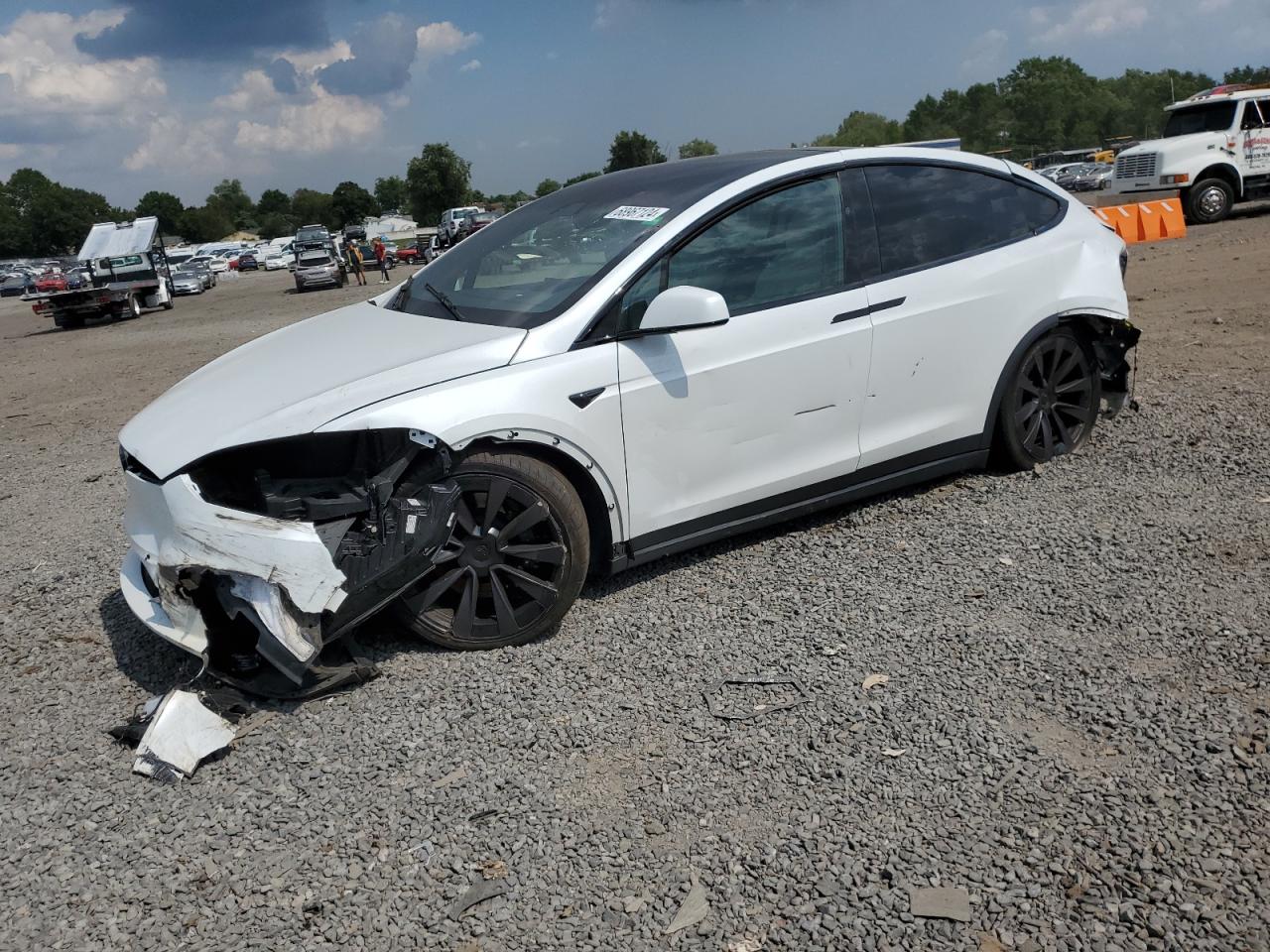 2022 TESLA MODEL X  VIN:7SAXCBE63NF353231