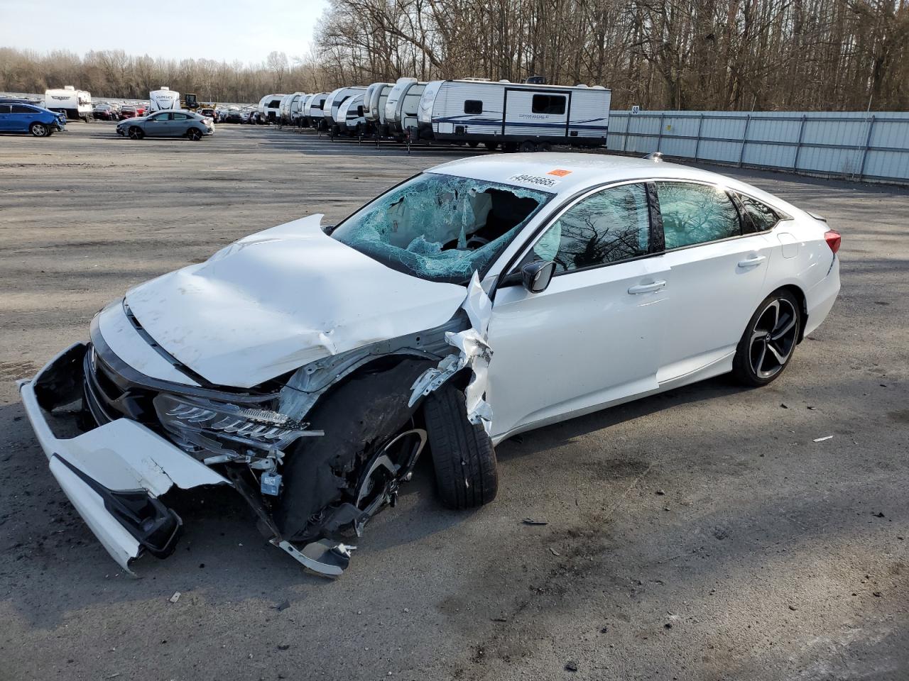 2022 HONDA ACCORD SPORT VIN:1HGCV1F34NA061473