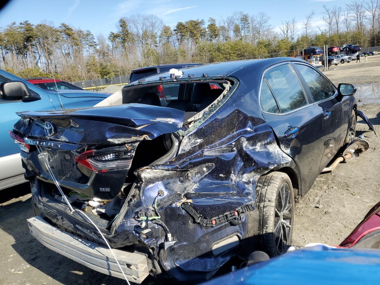 2022 TOYOTA CAMRY SE VIN:4T1G11AK0NU665798