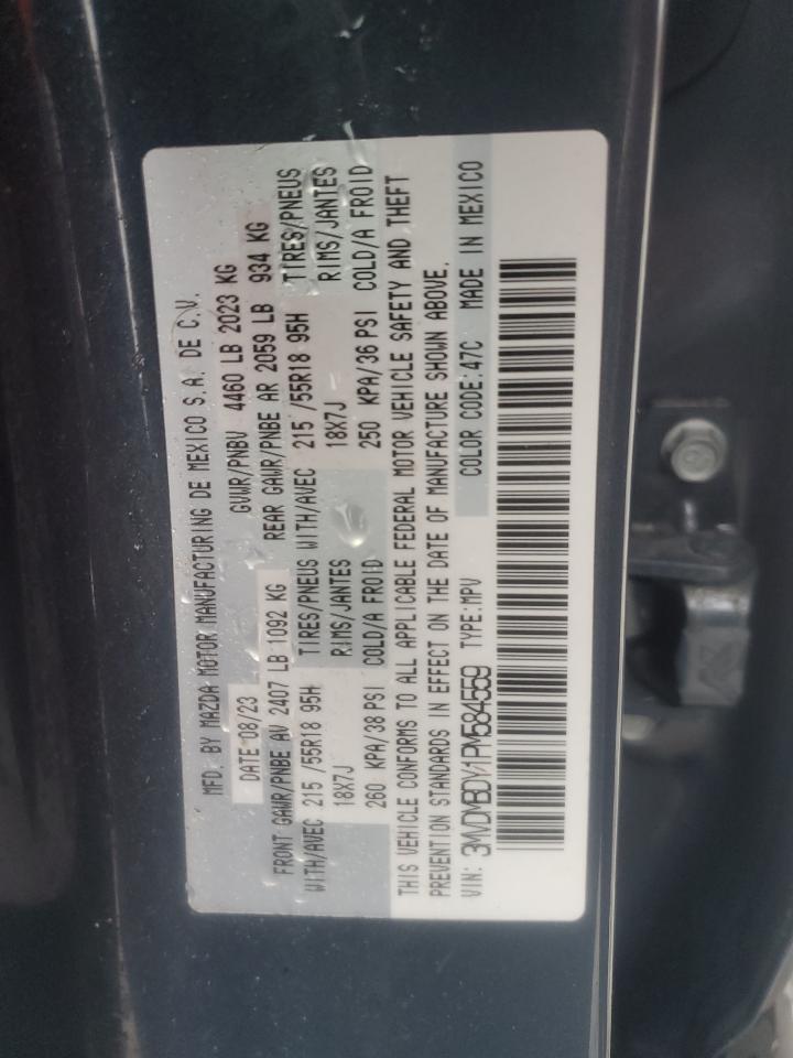 2023 MAZDA CX-30 PREMIUM VIN:3MVDMBDY1PM584559