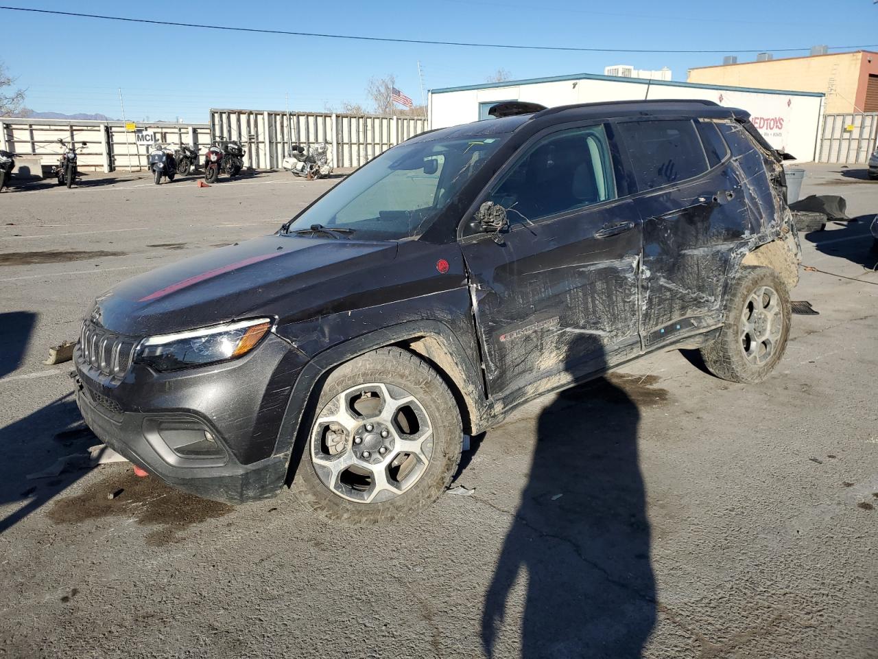 2022 JEEP COMPASS TRAILHAWK VIN:3C4NJDDB0NT122602