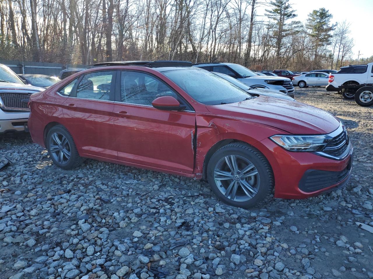 2022 VOLKSWAGEN JETTA SE VIN:3VW7M7BU4NM025190