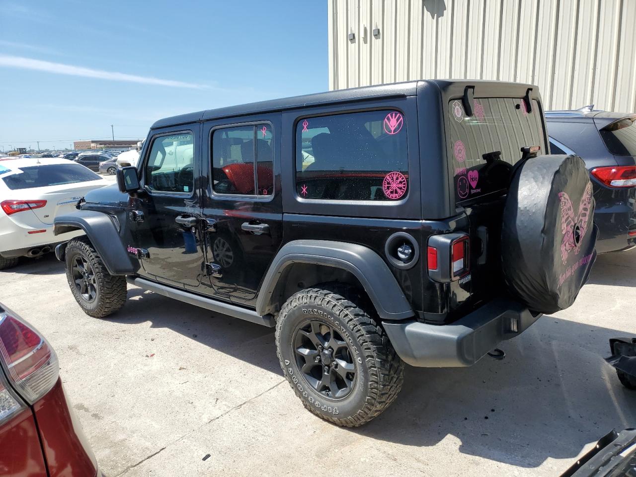 2022 JEEP WRANGLER UNLIMITED SPORT VIN:1C4HJXDG4NW140136