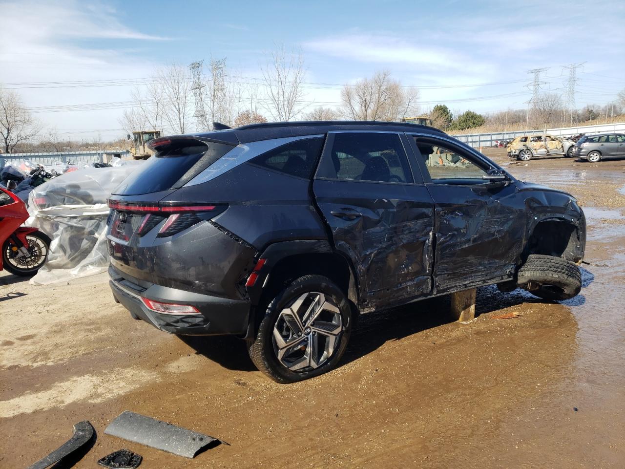 2022 HYUNDAI TUCSON SEL VIN:5NMJF3AE6NH128992