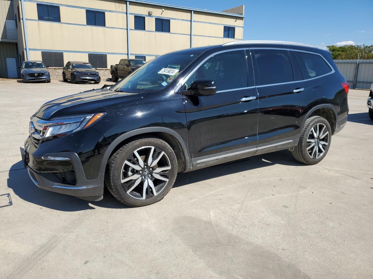 2022 HONDA PILOT TOURING VIN:5FNYF5H6XNB027013